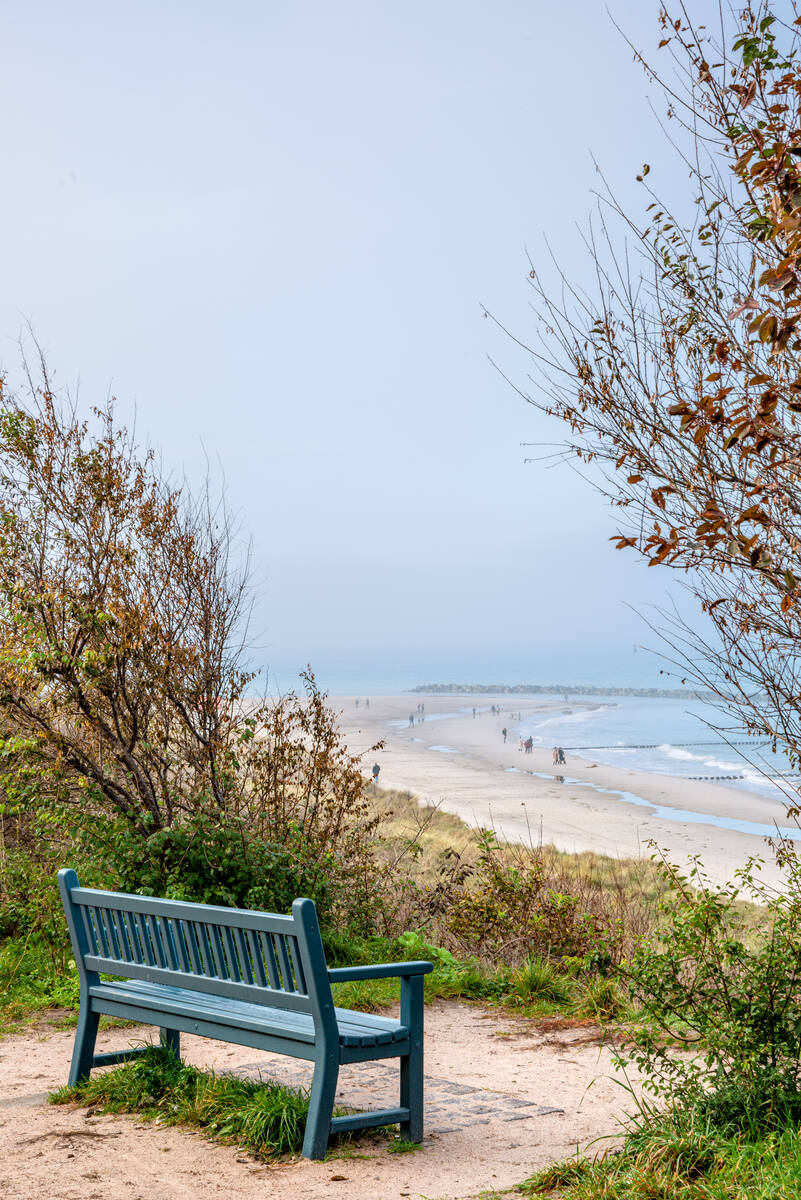 Aussicht an der Hohen Düne in Ahrenshoop an der Ostsee